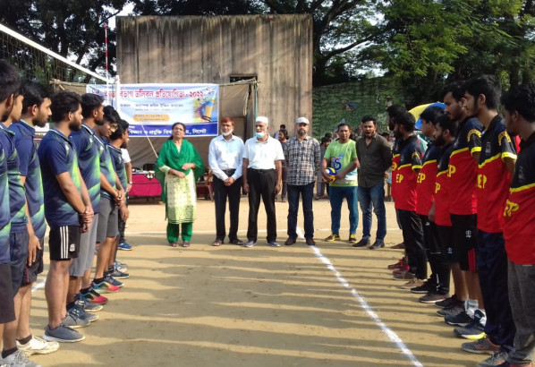 শাবিতে আন্তঃবিভাগ ভলিবল প্রতিযোগিতা শুরু