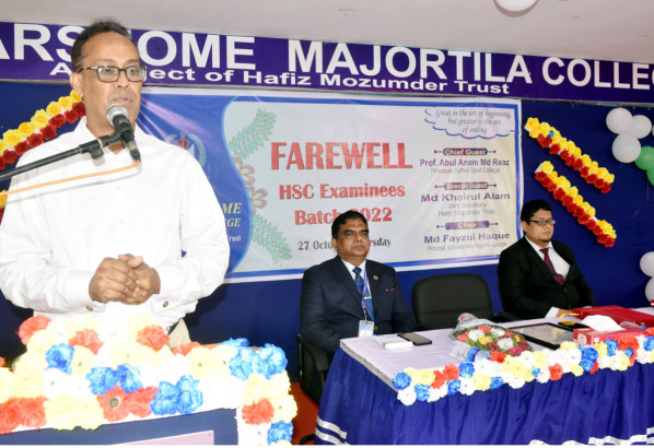 "শিক্ষকদের কল্যাণে শুধু শিক্ষা নয় সমাজে পরিবর্তন আসে" : অধ্যক্ষ প্রফেসর আবুল আনাম মো. রিয়াজ