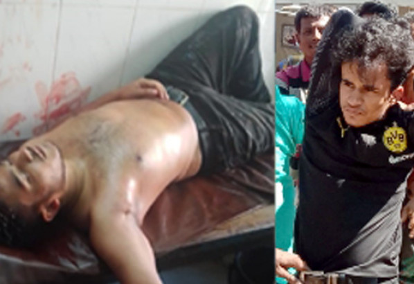 কানাইঘাটে মামলার জেরে যুবককে কুপিয়ে গুরুতর আহত \ পিতা-পুত্র গ্রেফতার