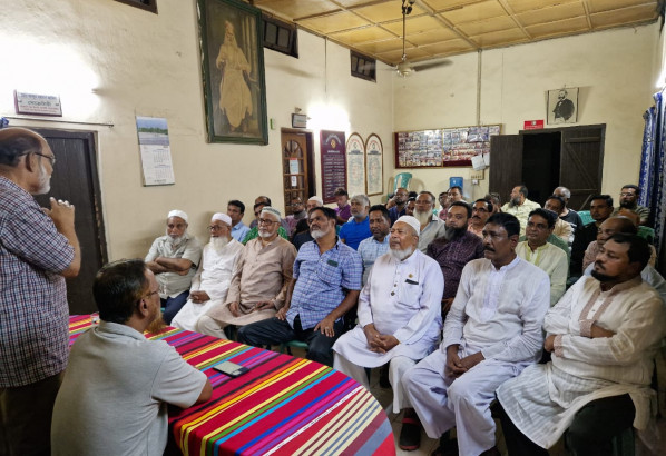 মহানগর আওয়ামী লীগের সাথে ওয়ার্ড আওয়ামী লীগের মতবিনিময় সভা অনুষ্ঠিত