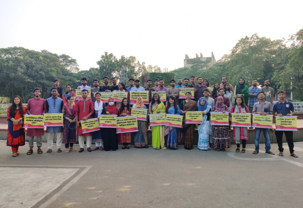 শাবির স্বপ্নোত্থান’র নবীনবরণ ও ডাস্টবিন সচেতনতা ক্যাম্পেইন অনুষ্ঠিত