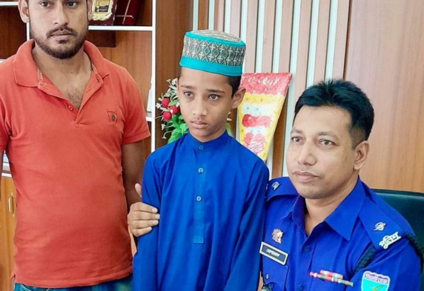 জুড়ীতে ২৪ ঘন্টার মধ্যে নিখোঁজ শিশু উদ্ধার