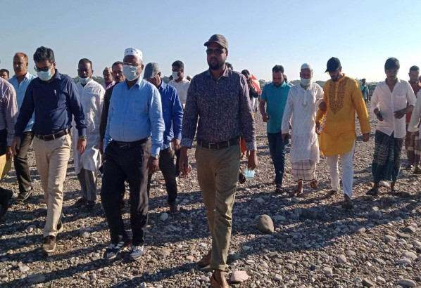 গোয়াইনঘাট ও জৈন্তাপুরে পাথর কোয়ারি পরিদর্শন করেন খনিজ সম্পদ মন্ত্রণালয়ের প্রতিনিধি দল