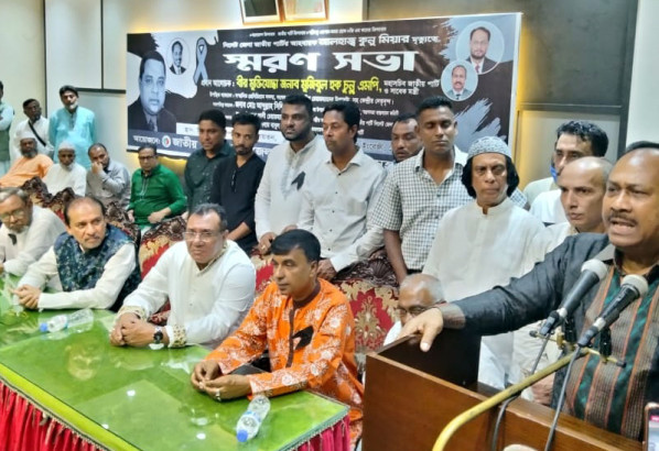 মানুষ বিএনপি, আওয়ামী লীগকে আর ক্ষমতায় দেখতে চায় না : জাপা মহাসচিব মুজিবুল হক চুন্নু