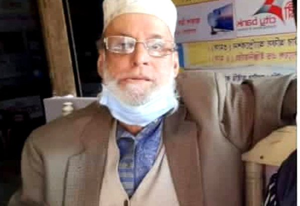 জগন্নাথপুরের সাবেক চেয়ারম্যান মজলুল হক জেলে