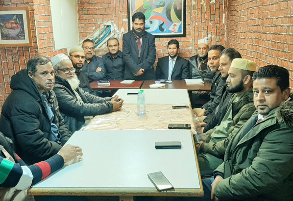 প্রকাশক বায়েজীদ মাহমুদ ফয়সলকে নিয়ে লন্ডনে গোলাপগঞ্জ কমিনিটি ট্রাস্টের মতবিনিময় সভা অনুষ্ঠিত।