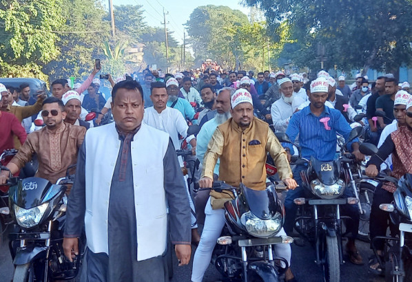 সিসিক অন্তর্ভূক্তিতে ৪০, ৪১ ও ৪২ নং ওয়ার্ডের আনন্দ মিছিল