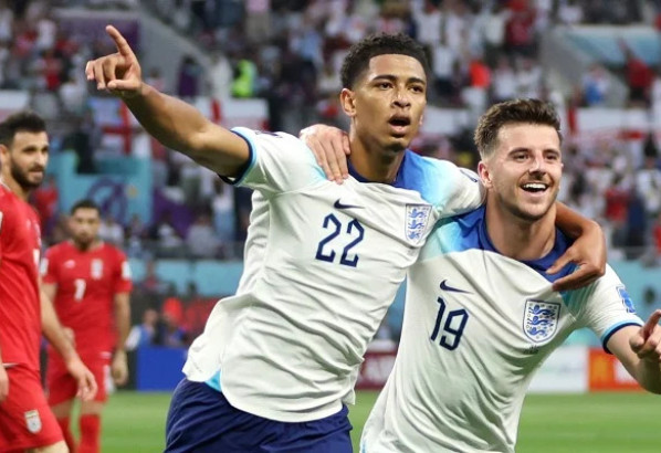 ইরানের বিপক্ষে ইংল্যান্ডের গোল উৎসব