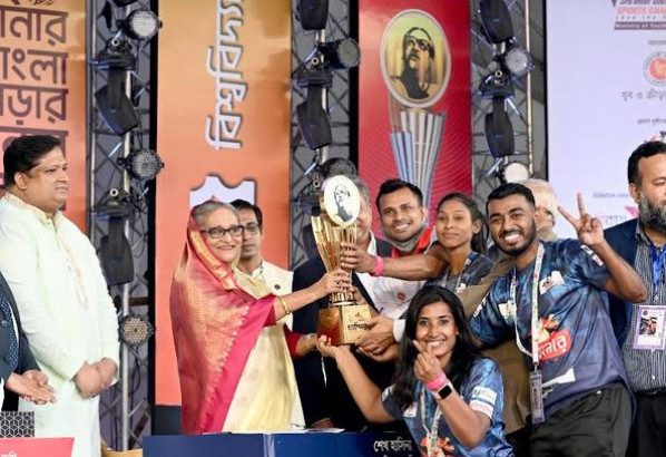 আমাদের ছেলে-মেয়েরা একদিন বিশ্বকাপ খেলবে, প্রধানমন্ত্রীর আশাবাদ