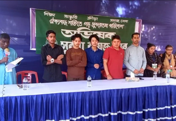 সুরমা বয়েজ ক্লাবের সাধারণ সভা ও নতুন কমিটির অভিষেক সম্পন্ন
