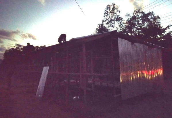 জগন্নাথপুরে চেয়ারম্যান কর্তৃক ঘর বানিয়ে অন্যের জায়গা দখলের অভিযোগ