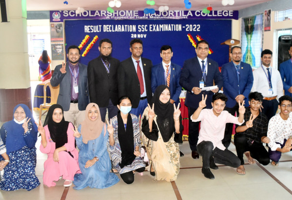 স্কলার্সহোম মেজরটিলা কলেজে এসএসসিতে ৪৩টি জিপিএ-৫ সহ শতভাগ পাশ