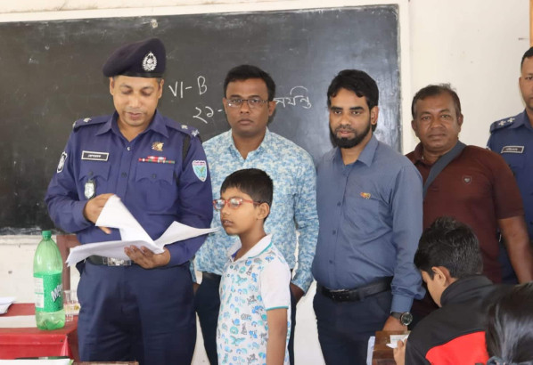 জুড়ীতে শিলা মেধাবৃত্তি পরীক্ষা অনুষ্ঠিত 