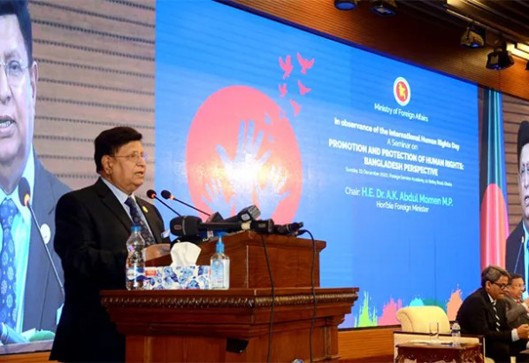 সংবিধান অনুযায়ী নির্বাচন অনুষ্ঠানে সরকার বদ্ধপরিকর: পররাষ্ট্রমন্ত্রী