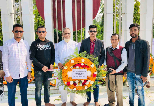 দক্ষিণ সুরমা প্রেসক্লাবের বিজয় দিবস পালন