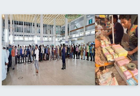 সিলেট সহ দেশজুড়ে অবৈধ টাকা রদবদলের ব্যবসা জমজমাট, জনগণের ভোগান্তি প্রশাসন নীরব