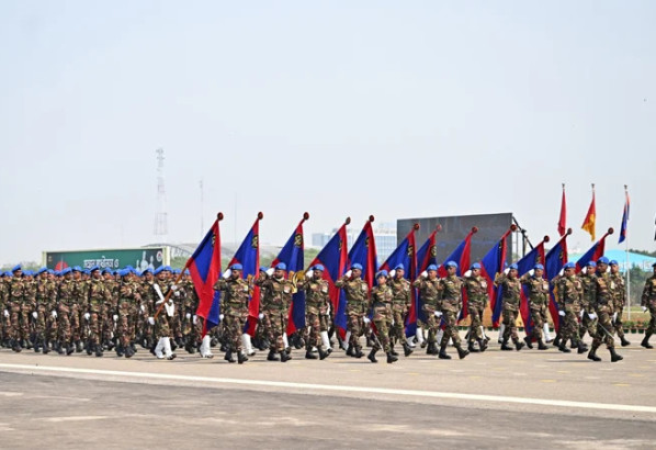 স্বাধীনতা দিবস প্যারেড: রাষ্ট্রপতির অভিবাদন গ্রহণ, প্রধানমন্ত্রীর কুচকাওয়াজ পরিদর্শন