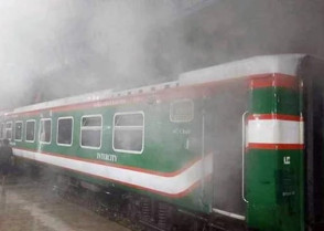 উপবন এক্সপ্রেসে আগুন, সিলেটের সঙ্গে সারাদেশের রেল যোগাযোগ বন্ধ